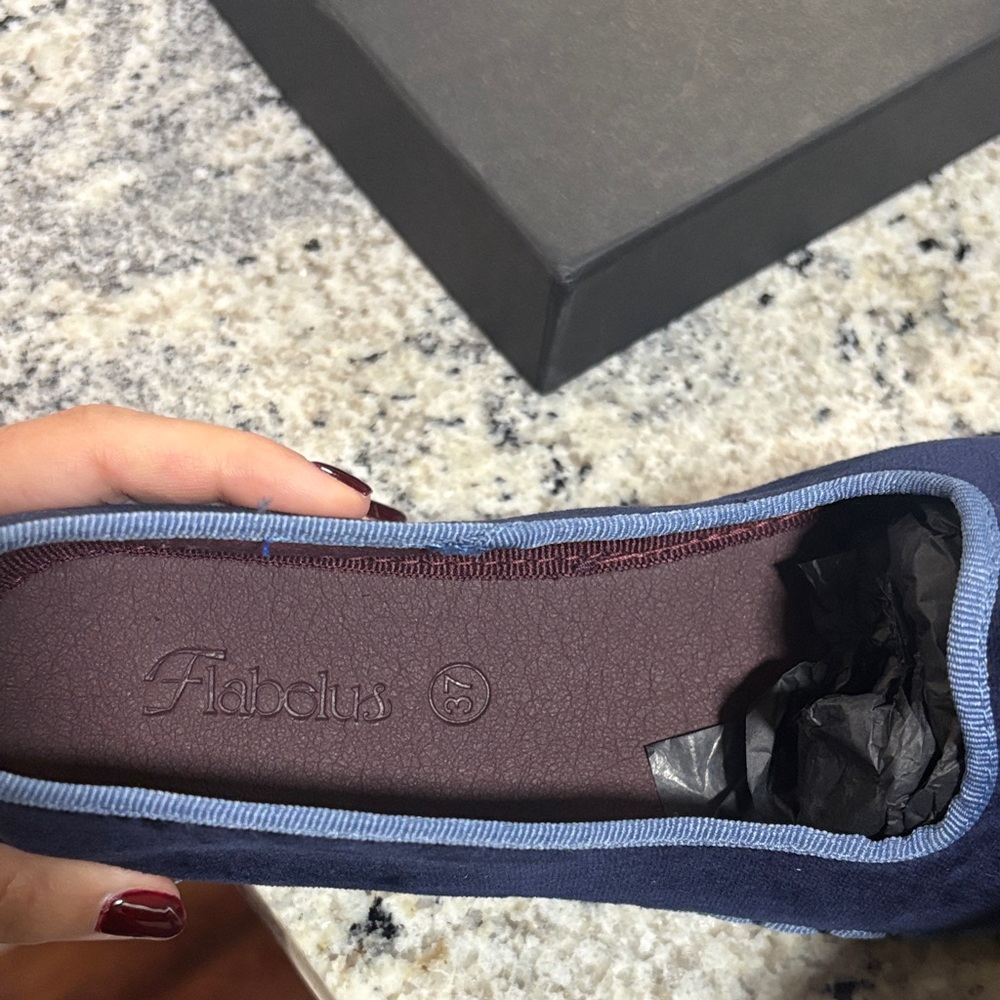 Navy blue Flabelus BRAND NEW NEVER WORN - Picture 5 of 7